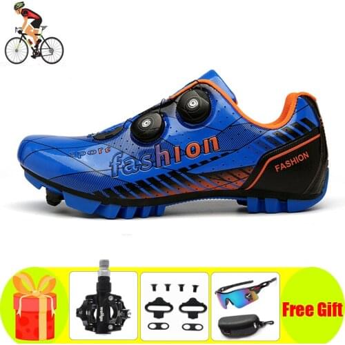 2021 MTB Cycling Shoes Men Sneakers Women Professional Outdoor Sapatilha Ciclismo Self-Locking Mountain Bike Bicicleta Carretera