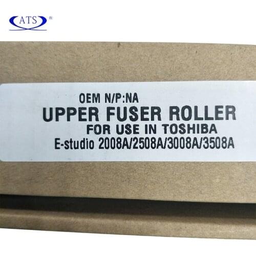 2pcs/lot Upper Fuser Roller For Toshiba E-studio E 2008A 2508A 3008A 3508A Compatible E2008A E2508A E3008A E3508A Copier Parts