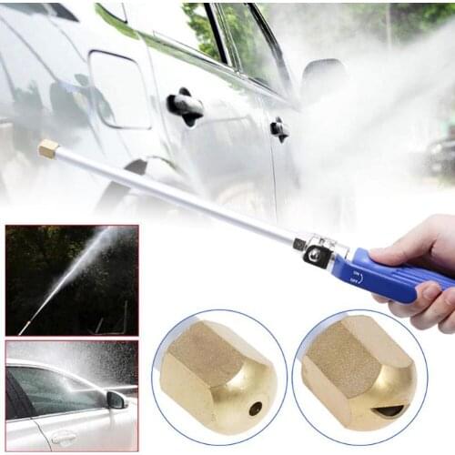 Hydro Jet High Pressure Power Washer Wand High Pressure Water Gun with Nozzle Tips for Car Window Cleaning Garden
