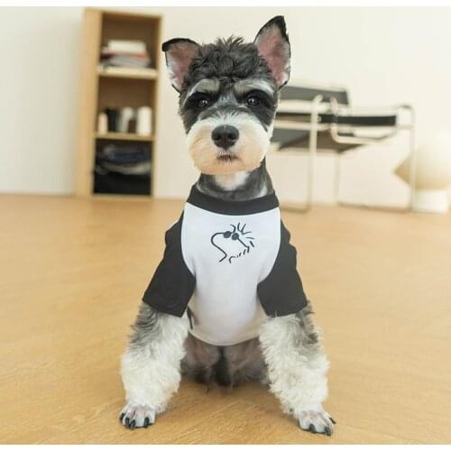 Japan Cute Cartoon dog Summer Dog T-shirt Dog Clothes For Puppy Breathable Dog Shirt Chihuahua Yorkshire Outdoor French Bulldog