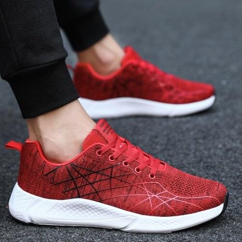 2021 Mens and womens fitness shoes Running Shoes New Light Breathable Mesh Men Brand Outdoor Sport Shoes Lace-up Sneakers