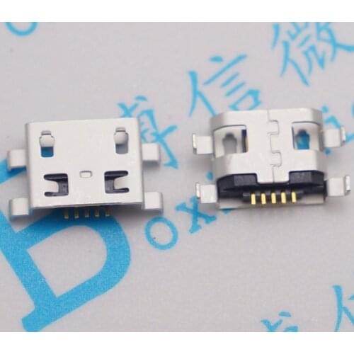 10pcs Micro USB 5pin B type Female Connector For Mobile Phone Micro USB Jack Connector 5 pin Charging Socket Mobile Tail plug