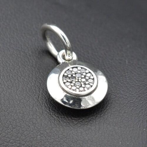 925 Sterling Silver European And American Popular Simple Shape Cubic Zirconia Diamond Tag Fashion Silver Bracelet Accessories