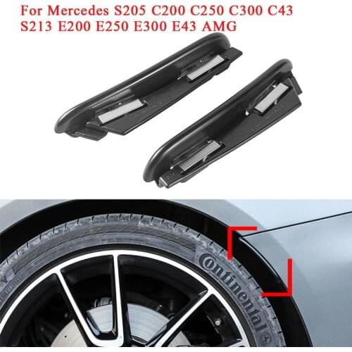 Car Rear Bumper Trim Fender Flare Wheel Eyebrow For Mercedes S205 W205 C180 C200 C250 C300 C43 S213 W213 E200 E250 E300 E43 AMG