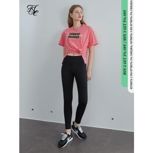FANSILANEN Black High Stretch Leggings Womens Outer Wear Pants Summer Thin Shark Pants Skinny Pants Leggings Women Sexy