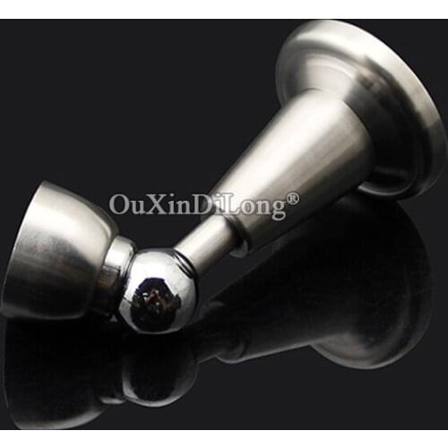 HOT 10PCS/lot Stainless Steel Casting Powerful Wall/Floor Magnetic Door Stopper Home Office Door Stop Holder Catch K153