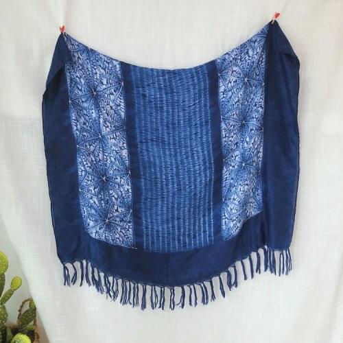 2020 New Cotton Flower Print Tie-dye Tassel Scarves Shawls Long Muslim Soft Floral Muffler Scarf Hijab Wrap Wholesale