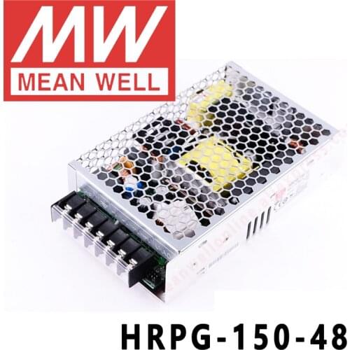 Original MEAN WELL HRPG-150-48 48V 3.3A meanwell HRPG-150 48V 158W Single Output with PFC Function Power Supply