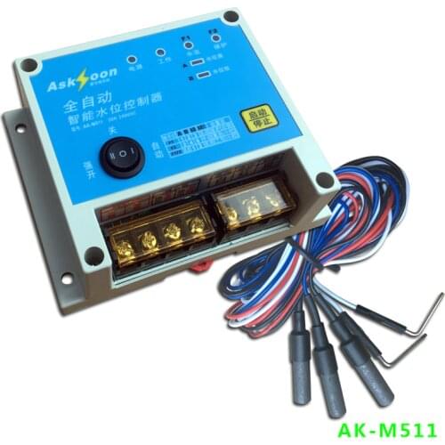 Fully automatic intelligent graphite probe water shortage protection tank, water tower, water pump, pond fish pond drainage cont