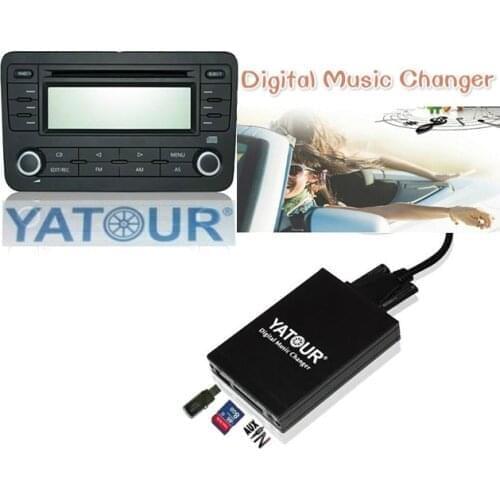 Yatour for Peugeot 106 206 307 406 Citroen C3 C4 C5 C8 Xsara RD3 RB3 RM2 MP3 Bluetooth Radio Adapter Digital Music Changer YTM06