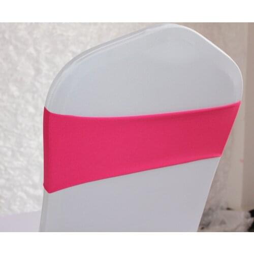 NO.15 Colors 100pcs 15×35cm Spandex Bands/Expand Bands/Spandex Chair Cover For Wedding Banquet Decoration