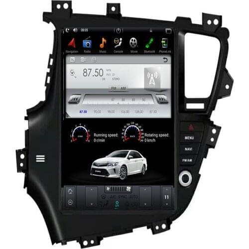 Tesla IPS Screen Android 9.0 7.1 6.0 Car No DVD Player Radio GPS Navigation For KIA Optima KIA K5 2010 2012 2013 left hand drive