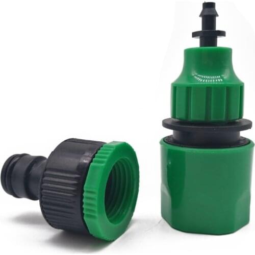Garden Water Quick Coupling 1/4 inch Hose Quick Connectors Garden Pipe Connectors Homebrew Watering Tubing Fitting