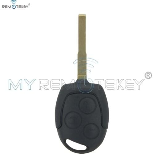 Remtekey Remote key shell case HU101 for Ford Mondeo Fiesta Focus 3 button