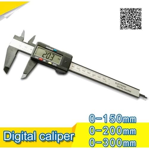0-150mm/6" plastic casing Digital CALIPER VERNIER caliper plastic digital caliper GAUGE MICROMETER