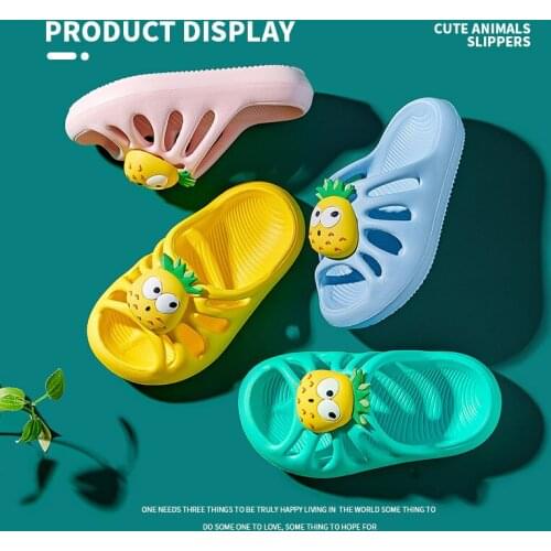 Summer Boys Girl Garden Shoes Fashion Soft Kids Slippers Cartoon 2021 Children Toddler Sandals Outdoor Sports Sandals For Boys