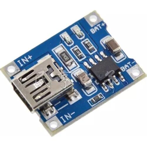 MH-ET LIVE 5PCS TP4056 5V 1A Lipo Battery Charging Conseil Module Chargeur batterie au lithium DIY MINI Port USB