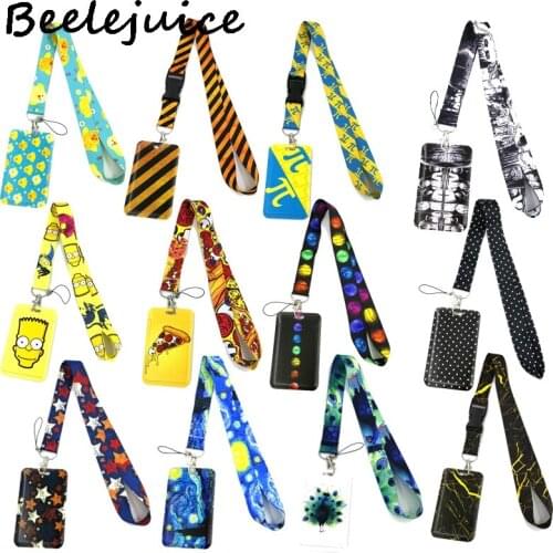 Fashion Cute Funny Neck Strap Lanyard for keys lanyard card ID Holder Jewelry Decorations Key Chain for Accessories Gifts