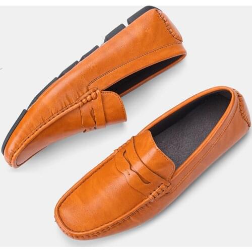 Loafers Men Casual summer shoes Size 40~45 flat shoes 2021 WOOTTEN brand designer shoes comfortable fashion Moccasins for men