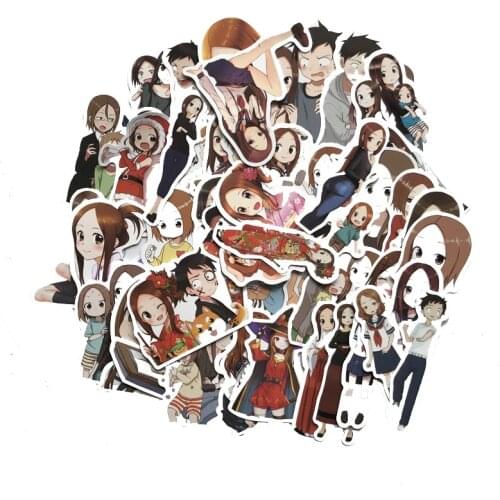 New 50Pcs Gao Mu Stickers Decal For Luggage Snowboard Car Fridge Car- Styling Laptop Stickers