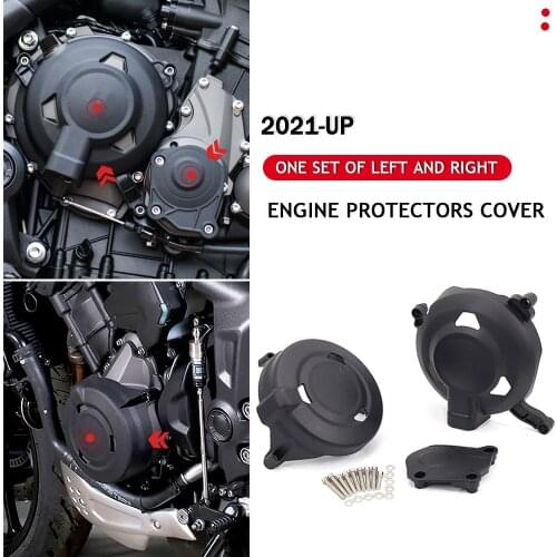 NEW black Motorcycle Engine Protector Cover Crash Guard Falling Protection For Trident 660 FOR TRIDENT 660 2021 2022 - UP
