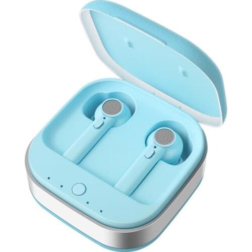 New TWS Wireless Bluetooth V5.0 Earphone IPX-5 Waterproof Wireless colorful in-ear Earphone Noise reduction sports Earphones