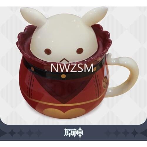 Open to booking Klee Mug Water Cup Game Genshin Impact Cosplay Props Anime Accessories Bomb Coffee Cup Xmas Gift From Kids