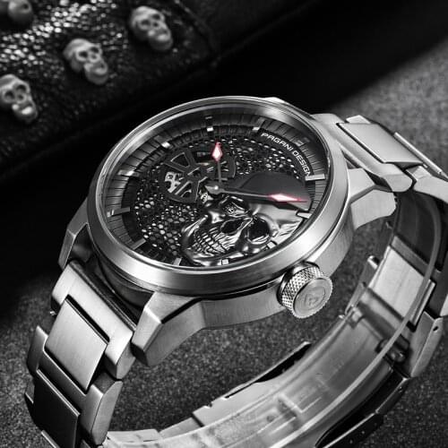 PAGANI2021Luxury Stainless Steel Deep Waterproof Mechanical Watch Casual Fashion Sports Business Activities Mens AutomaticWatch