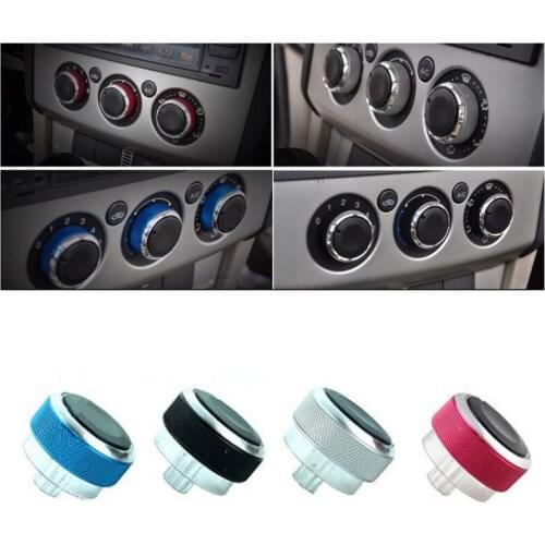 3Pcs Air Conditioner Knobs Air Conditioning Control Switch AC Knob Controll Knob for Ford Focus 05-14 2 3 Mondeo Car Accessories