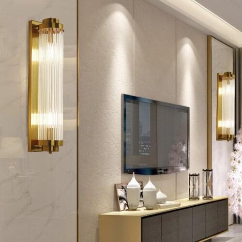 Modern lamp arandela glass ball aisle bedside corridor cabecero de cama bedroom lamp
