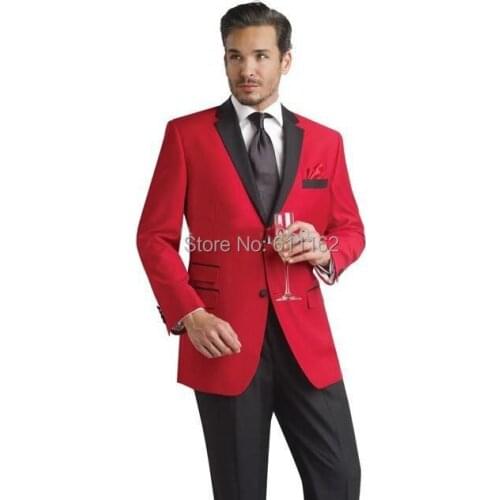 FREE EMS! Red cutaway coat man suits/Best Man Suits/Groomsmen Men Wedding Suits (Jacket+Pants+Girdle+Tie)