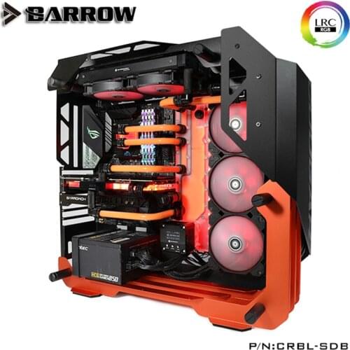 Barrow LRC2.0 5v CRBL-SDB, waterway board for Cougar Blazer enclosure for Intel CPU GPU water tanks and single-story buildings