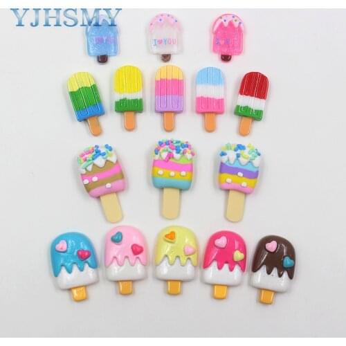 YJHSMY 20312-5,10pcs 28mm*12mm,Various color style Lollipop ornaments,Trinkets ornaments Decorations,DIY handmade materials