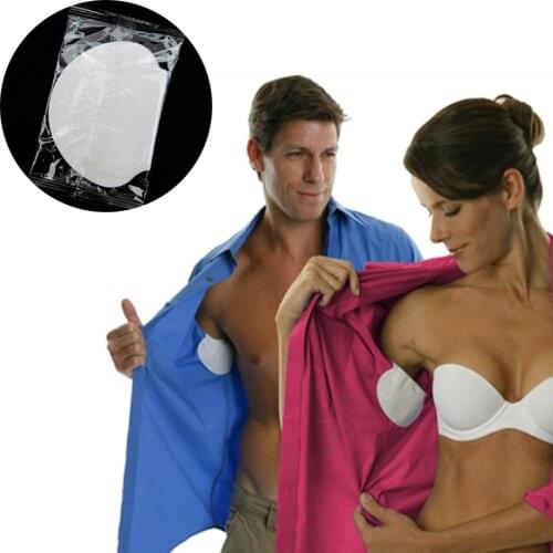 10pcs=5Pair Stretch Cotton Anti-perspirant Stick Absorb Sweat Pad Underarm Adhesive Sweat Pad Armpit Antiperspirant Deodorant
