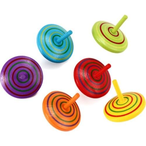 3Pcs Montessori 3D Puzzle Wooden Gyro Mathematics Educational Wooden toy Jigsaw Brain Training Early Intellectual Learning Toy