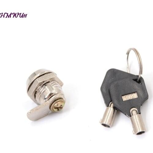 3PCS/Set Mini Cam Lock With Keys For Tool Box Zinc Alloy Drawer Cam Locks Mailbox Cabinet Box Lock Safety equipment