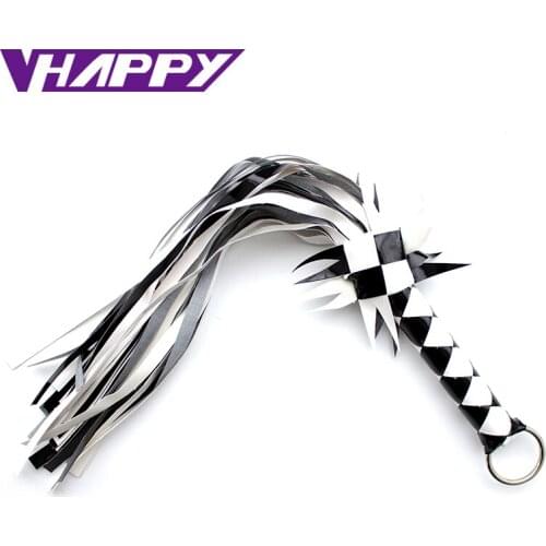 45cm PVC Sex Spanking Whip Adult Male Female Slave Queen Roleplay Game Flirt toys For Couples VP-WP001017A