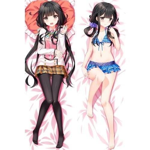 Anime Cartoon Adagaki Aki Sexy Body Hugging Pillow Cover Case Pillowcase High Quality Cases 91066