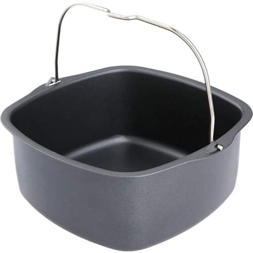 Non-Stick Air Fryer Cake Barrel Baking Pan Oven Frying Roasting Basket for HD9220 HD9225 HD9232 HD9233 HD9641