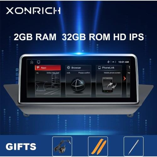 IPS DSP Android 10.0 Car Radio Multimedia Player For BMW X1 E84 CIC 2009-2015 GPS Navigation Audio Screen Head Unit Stereo 2GB