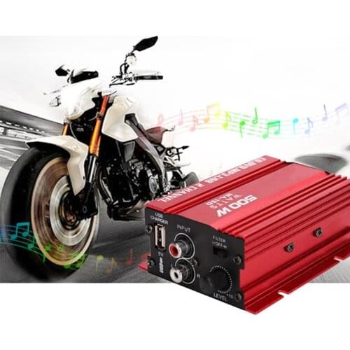 Free delivery 2018 Mini Hi-Fi 18W 2 Channel Stereo Audio Amplifier For Car Auto Motorcycle HOT