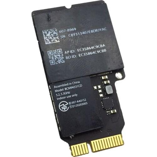Free Shipping!!! 1PC New Airport Wireless Wifi Bluetooth Card For IMAC A1418 A1419 Wifi BCM94331