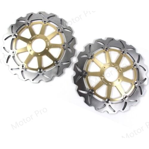 2PCS Front Brake Disc For APRILIA SHIVER GT750 2009 RSV1000R 2000 Motorcycle Brake Rotor Disk GT 750 RSV 1000 R RSV1000