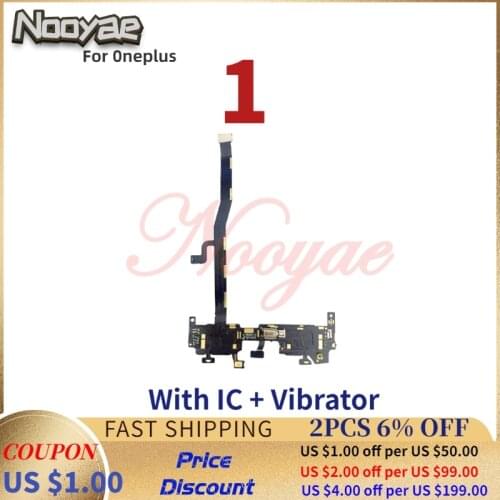 For Oneplus 1+ 1 One Microphone Module Flex Cable Mic Connector Vibrator Board With IC + Tracking