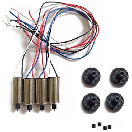 VISUO XS818 4K Rc Drone 5G Quadcopter Spare Parts Arm Motor Propeller Blade Gears Engine Replacement Kit