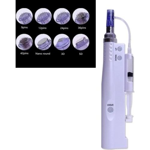 Dropshipping Portable Skin Injector Water Mesotherapy Mesogun Vital Acid Injection Microneedle Reduce Sagging Skin Meso Gun