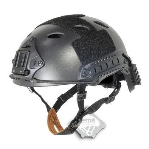 FMA Tactical FAST Swat Protective PJ Black ABS Helmet For Paintball TB390(L/XL) TB818(M/L)