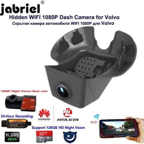 Full HD 1080P Car Camera 24H WIFI dash cam video recorder car dvr rear Camera for Volvo v40 xc90 s60 s90 v60 xc60 s80 v50 s40