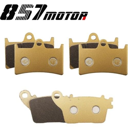 Motorcycle Front Rear Brake Pads Disc For Yamaha YZF R1 15 16 17 18 YZF R6 17 18 year