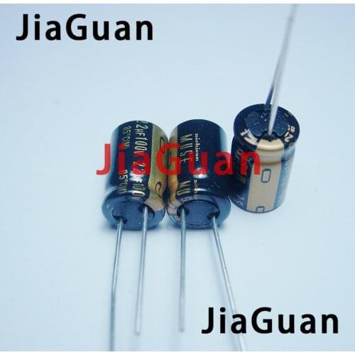 10PCS NEW NICHICON MUSE KZ 22UF 100V 10X16MM 100V22UF Nichicon KZ 22uF/100V 22UF100V PCM5